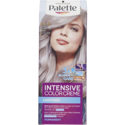 Schwarzkopf Palette Intensive Color Creme barva na vlasy Chladný Stříbřitě Plavý 10-19