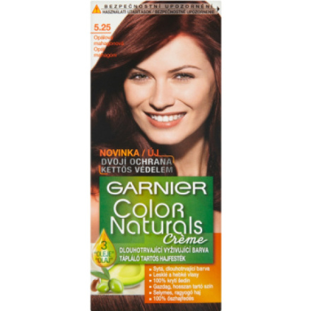 Garnier Color Naturals Creme barva na vlasy, odstín tmavá ledová mahagonová 4,15