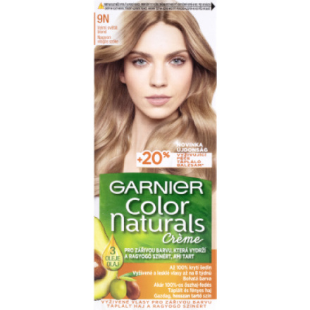 Garnier Color Naturals Creme barva na vlasy, 9N The Nudes Velmi světlá blond