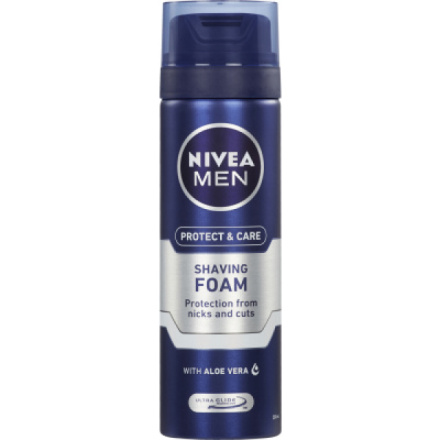 Nivea Men Protect & Care pěna na holení, 200 ml