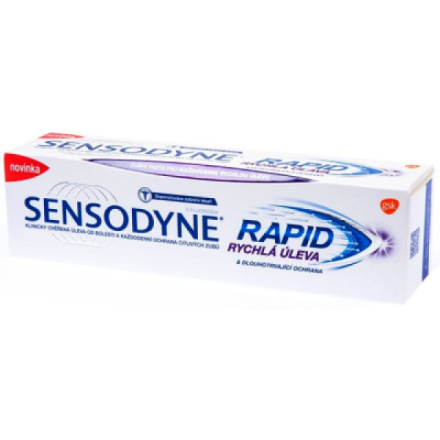 Sensodyne Rapid zubní pasta, 75 ml