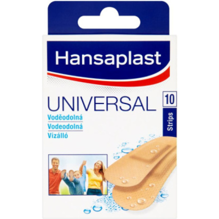 Hansaplast Universal voděodolná náplast, 10 ks