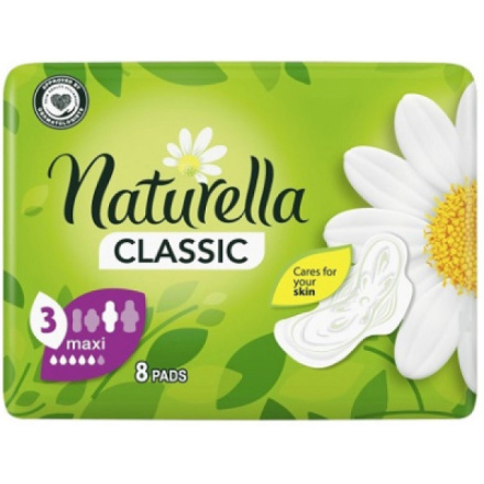 Naturella dámské vložky Classic Maxi, 8 ks