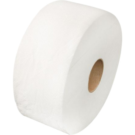 Jumbo 2vrstvý toaletní papír bílý, šířka role 230 mm, návin role 175 m, v balení 1 role