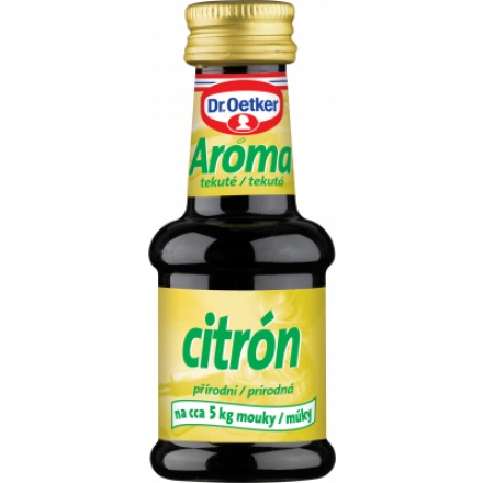 Dr. Oetker Citrón potravinářské aroma, 38 ml