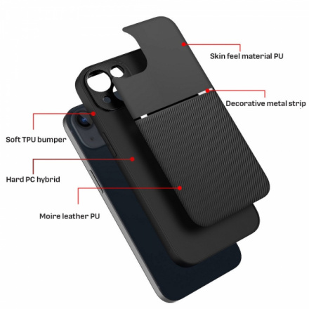 Forcell NOBLE Case for SAMSUNG A53 5G černá 105483