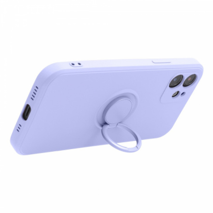 Forcell SILICONE RING Case for SAMSUNG Galaxy A13 4G violet 105852