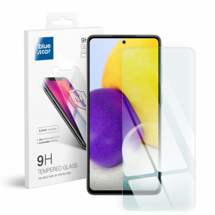 Ochranné tvrzené sklo 9H Blue Star - Samsung Galaxy M55 5G / A73 5G, 106179