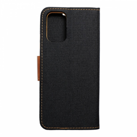 Pouzdro Telone Fancy Book case for XIAOMI Redmi NOTE 11 / 11S black - brown 106908