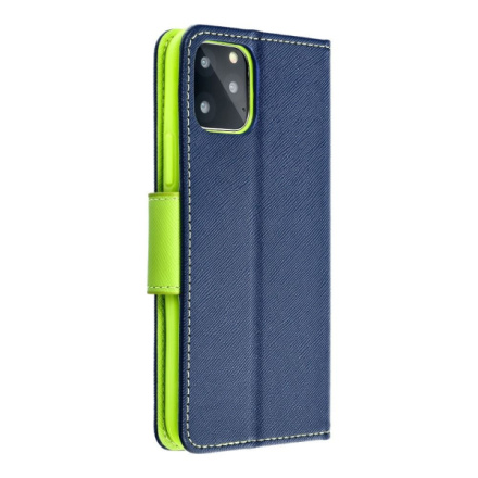 FANCY Book case for XIAOMI Redmi 9C navy/lime 435753