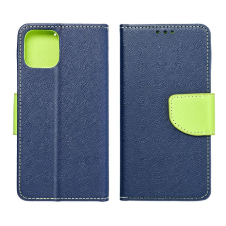 FANCY Book case for XIAOMI Redmi 9C navy/lime 435753