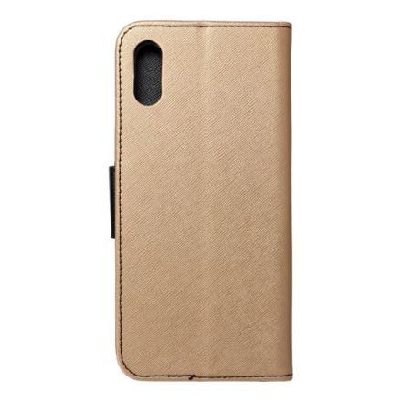 FANCY Book case for XIAOMI Redmi 9A gold / black 441395