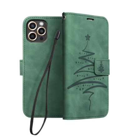 MEZZO Book case for XIAOMI Redmi NOTE 10 5G / Poco M3 Pro / Poco M3 Pro 5G christmas tree green 447326