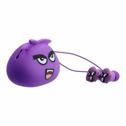 Earphones JELLIE MONSTER Tiger YLFS-01 Jack 3,5mm purple 448653