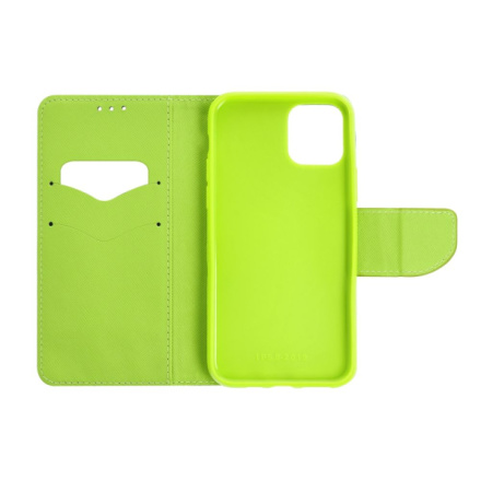 Fancy Book case for XIAOMI Redmi 10a navy / lime 581452