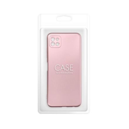 METALLIC Case for SAMSUNG A22 5G pink 581595