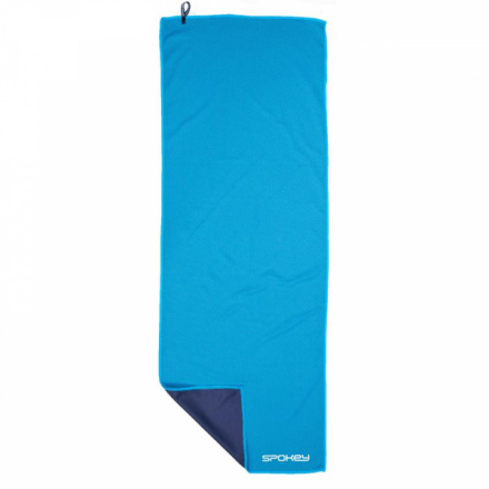 Spokey COOLER Chladící rychleschnoucí ručník 31x84 cm, modrý v plastic bag , K926637