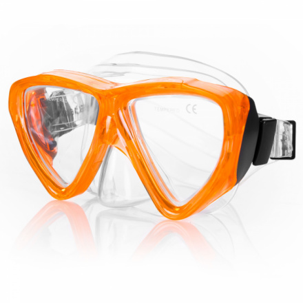 Spokey HASBRO JOURNAL Sada brýle+šnorchl, zn. NERF, modro-oranžová, K927275