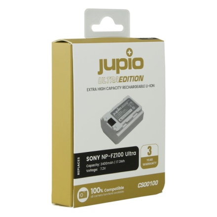 Baterie Jupio NP-FZ100 ULTRA pro Sony 2400mAh, CSO0100