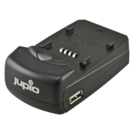 Nabíječka Jupio Single Charger pro Li-Ion baterie - univerzální  (při použití redukcí), JSC0010