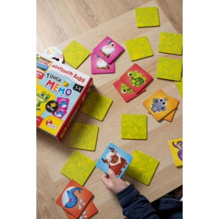 Hračka Liscianigioch Montessori Baby Touch - Pexeso, 7192703