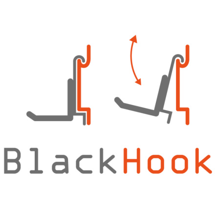 Závěsný systém G21 BlackHook fork lift 9 x 19 x 24 cm, GBHFLIFT24