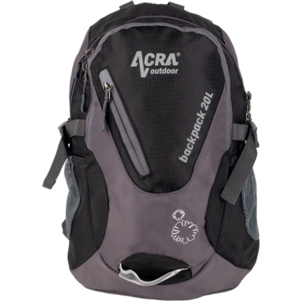 Batoh Acra Backpack 20 L turistický černý, 05-BA20-CRN