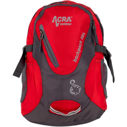 Batoh Acra Backpack 20 L turistický červený, 05-BA20-CRV