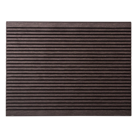 Terasové prkno G21 2,5 x 14,8 x 400 cm, Dark Wood, WPC, TPRDRKW400