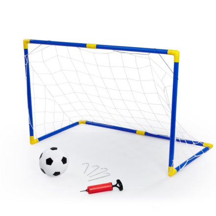 Branka Addo fotbalová s míčem a pumpičkou , 1089322-17151 (Rozměry (Š x V x H): 89 x 60 x 47 cm)