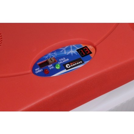 Chladící box  30litrů RED 230/12V display s teplotou, 07125