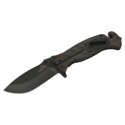 Nůž zavírací BLACK BLADE s pojistkou 21,7cm, 13229