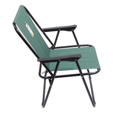Židle kempingová skládací BERN zelená, 13456
