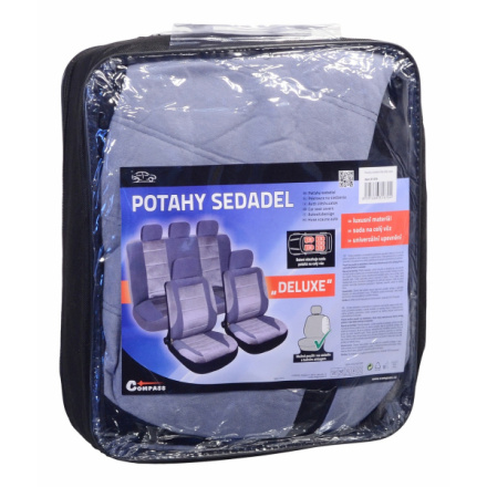 Potahy sedadel sada 9ks DELUXE AIRBAG, 31670