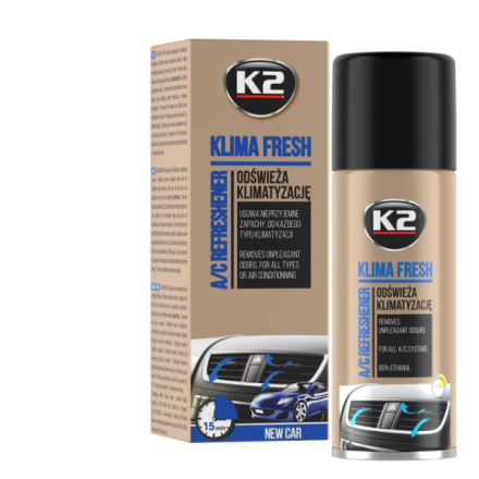 K2 Osvěžovač KLIMA FRESH 150 ml NEW CAR, amK222NC