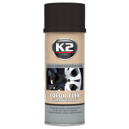 K2 COLOR FLEX 400 ml (černá lesklá), amL343CP