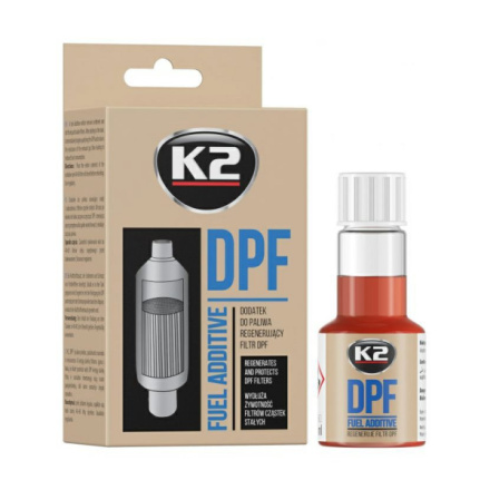 K2 DPF 50 ml - přídavek do paliva, regeneruje a chrání filtry, amT316