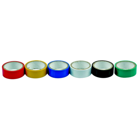 Páska PVC 19 x 0,13 mm x 3 m 6 ks barevné, TO-75060