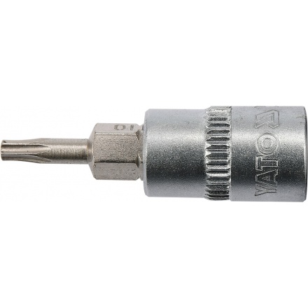 Nástavec 1/4" bit Torx T10, YT-04302