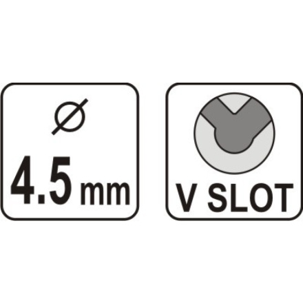 Klešte na spony hadicové samosvorné typ V, YT-0647