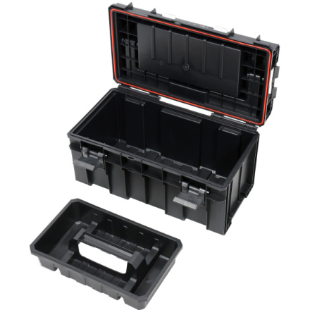 Box na nářadí plastový s organizérem 450x260x240mm, YT-09183