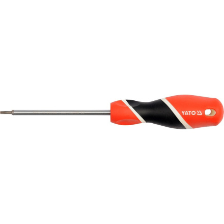 Šroubovák torx s otvorem T30 x 100 mm magnetický S2, YT-25960