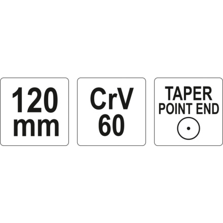 Důlčík 120 mm, YT-4692