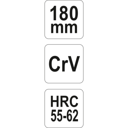 Kleště štípací boční 180mm, YT-6611