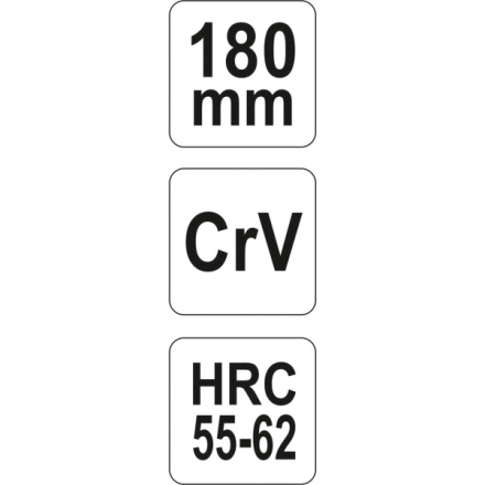 Kleště štípací boční 180mm, YT-6612