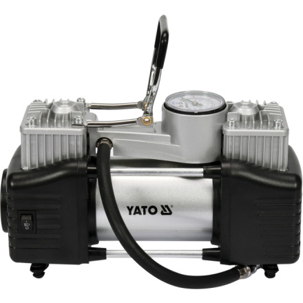 Kompresor 12V s LED svítilnou 250W, YT-73462