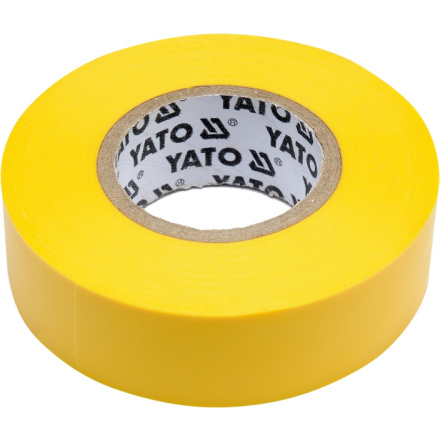 Páska izolační 19 x 0,13 mm x 20 m žlutá, YT-81654