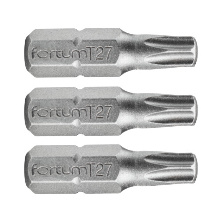 hrot TORX, sada 3ks, T 27x25mm, S2 4741427