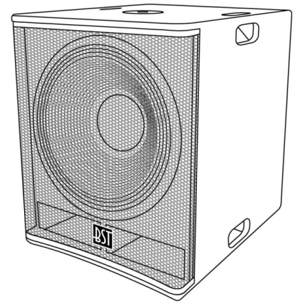 FIRST-SP18S BST subwoofer 02-1-3022