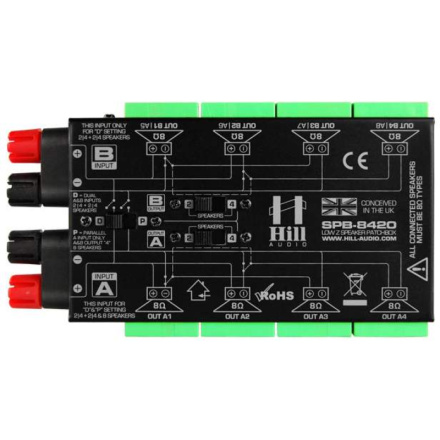 SPB8420 Hill-audio rozbočovač reprosústav 9-5-1011